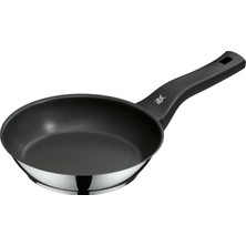 Wmf Permadur Profesyonel Kızartma Tavası Indüksiyon 20 Cm, Paslanmaz Çelik Tava, Cromargan Paslanmaz Çelik Kaplamalı, Alev Korumalı Plastik Saplı