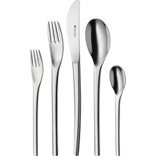 WMF Auerhahn 22 8081 0368 Noma, 68 Parçalı Menü Çatal Bıçak Takımı, 18/10 Paslanmaz Çelik, Cilalı
