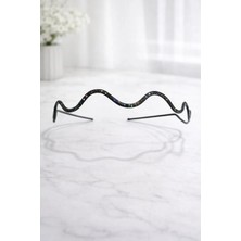 Nati Co Elegance Zigzag – Ince Simli Siyah Saç Tacı