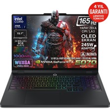 Lenovo Legion 5 15IAX10 Intel Core Ultra 7 255HX 32GB 1tb SSD Rtx 5070 8gb 15.1 Wqxga OLED 165Hz Windows 11 Pro  Taşınabilir Bilgisayar 83F0008BTR