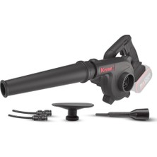 Kress KUF30.9 20VOLT Profesyonel Devir Ayarlı Üfleyici + 5 Parça Aksesuar (Akü Dahil Değildir)