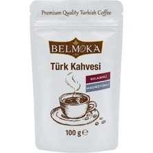 Belmoka Kolojen ve Magnezyum Katkılı Türk Kahvesi 100 gr