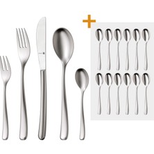 Wmf Vision Çatal Bıçak Takımı 78 Parça, 60 Adet Espresso Kaşıklı Çatal Bıçak Takımı, Servis Çatalı, Içi Boş Saplı Bıçak, Cromargan Koruma Mat, Çizilmeye Karşı Dayanıklı