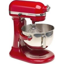 KitchenAid Mutfakaid Profesyonel 5 Plus Stand Mixer RKV25G0XER, 5-Quart, Empire Red, (Yenilendi)
