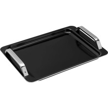 Wmf Fusiontec 3'ü 1 Arada Izgara Plakası Indüksiyon 41 x 30 x 6 Cm, Teppanyaki Plaka, Geniş Yüzey, Yüksek Teknoloji Seramik, Ocak, Izgara, Fırın Için