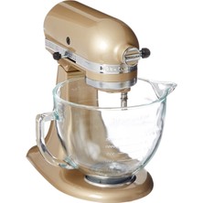 KitchenAid Mutfakaid KSM155GBCZ Artisan Design Series Glass Bowl, 5 Quart, Şampanya