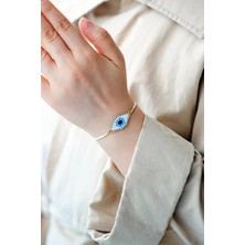 Kübüşün Atölyesi KA-028 Miyuki Bileklik - Göz Serisi - Büyük