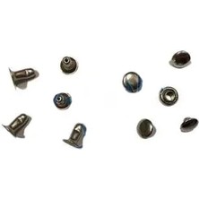 Akinco Rivet Perçin - 6mm, Nikel, 1000 Adet