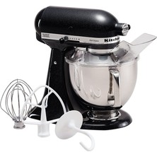 KitchenAid Mutfakaid KSM150PSCV Artisan Serisi 5qt. Pouring Shield ile Beklemek - Caviar