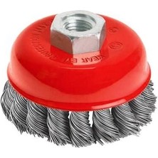 Bay-Tec Burgulu Çanak Tel Fırça 75 mm MK1150