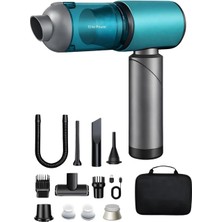 Azurtech Auhma Elite Power Ahv-27 Gri Şarjlı Araç Süpürgesi -20.000 Pa Emiş Gücü 7800 Mah