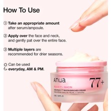 Anua Şeftali Niasinamid Kremi, Kuru Ciltler Için B12 Vitamini, Kolajen, Seramid, Pantenol Içeren Kore Cilt Bakımı, Cam Gibi Pürüzsüz Cilt Için (50 Ml.)