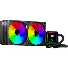 Gameforce Raider 240MM Argb Siyah Sıvı Soğutucu 275W Tdp