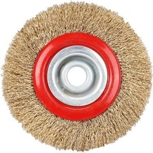 Bay-Tec Saçaklı Daire Tel Fırça 200 mm MK1183