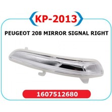 Kaya Matrixzn Diş Dikiz Ayna Sinyali Sağ Opel Corsa F 19 Peugeot P208-P2008 13 Citroen C3 16 C4 14