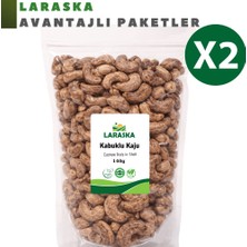 Laraska Kabuklu Zarlı Kaju 280G (140GX2) Taze Jumbo Cashew Nuts In Shell Avantajlı Paket