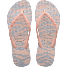 Havaianas Slim Animals Glitter Ballet Rose Kadın Terlik 41-42