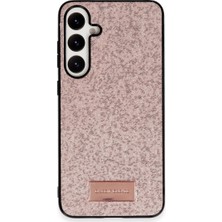 Esranın Dünyası Onegif Samsung Galaxy A25 5g Bright Simli Kapak - Pembe