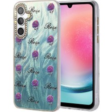 Esranın Dünyası Samsung Galaxy A24 4g Kılıf Blade Aynalı Desenli Kapak - Desen 9