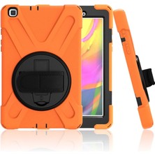 Esranın Dünyası Samsung Galaxy T290 Tab A 8 Kılıf Amazing Tablet Kapak - Turuncu