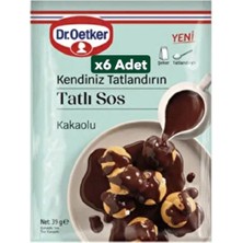 Dr. Oetker X6 Adet Kendiniz Tatlandırın Tatlı Sos Kakaolu 39GR