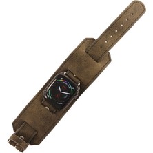 Esranın Dünyası Apple Watch 42MM NL17 Deri Kordon (Saat Değildir) - Kahverengi