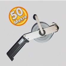 Fisco FSC50 Çelik Şerit Arazi Metresi Saplı 50 Metre