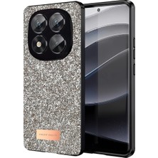 Esranın Dünyası Onegif Xiaomi Redmi Note 14 Pro 5g Bright Simli Kapak - Gold