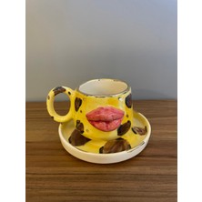 Atölye no17 Dudaklı Leopar Fincan