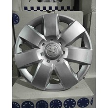 Yk Peugeot 301 / 307 / 308 / 208 / 207 / 206 / Partner / Bipper 15 Inç Uyumlu Jant Kapağı 4'lü Takım