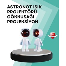 TeknoKapsül 360° Ayarlanabilir Başlıklı Astronot Gece Lambası