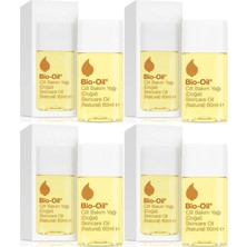 Bio-Oil %100 Natural Çatlak Karşıtı & Leke Karşıtı Nemlendirici Doğal Cilt Bakım Yağı 60ML (4lü Set)