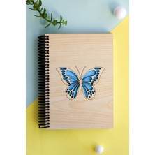 TeknoKapsül Doğal Ahşap Kapaklı Çizgisiz Defter – ve Dayanıklı Tasarım