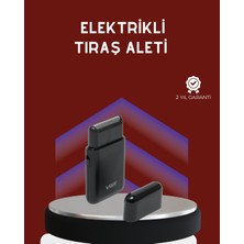 TeknoKapsül USB Şarjlı Erkek Tıraş Makinesi | Cilt Dostu ve Kompakt Tasarım