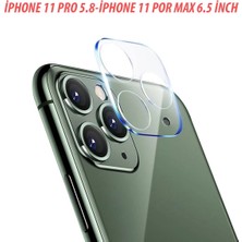 TeknoKapsül Iphone 11 11 Full Tempered Kamera Koruyucu Kırılmaz CAM-(5775)