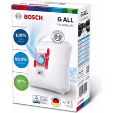 Kutulu Sms Bosch G All Kırımızı Sürgülü Süpürge Torbası