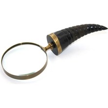 EkoAlışverişDünyam Boynuz Pirinç Büyüteç Model 2