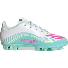 adidas F50 Messi Club Fg/mg J Çocuk Beyaz Futbol Krampon JQ0950