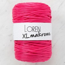 TeknoKapsül Xl Makrome Fuşya El Örgü Ipi - R013 - 33713