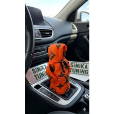 Lv Desen Otomobil Polar Vites Topuzu Kılıfı Hoodie Vites Topuz Sweat
