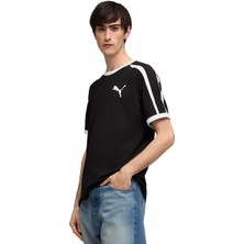 Puma T7 Ringer Erkek Siyah Günlük Stil T-Shirt 63524201