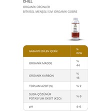Lena Chill 20 Lt Sıvı Organik Gübre