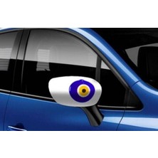 EkoAlışverişDünyam Araç Ayna Kılıfı 2 Adet - Nazarlık