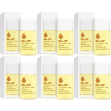 Bio-Oil %100 Natural Çatlak Karşıtı & Leke Karşıtı Nemlendirici Doğal Cilt Bakım Yağı 60ML (6lı Set)