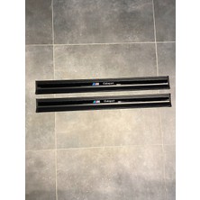 Genel Bmw E36 Coupe (1992-1999) M Clubsport Style Kapı Eşiği Koruma Plakası Seti (2 Parça)