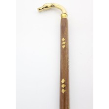 EkoAlışverişDünyam Pirinç At Büstü Baston Model 2