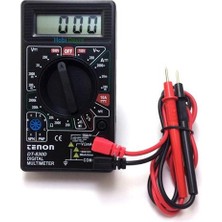 Cenon DT‑830D Dijital Multimetre – Voltaj, Akım ve Direnç Ölçer Elektrik Ölçüm Cihazı + Test Prob Kabloları