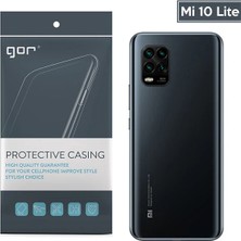 TeknoKapsül Gor Mi 10 Lite Kamera Korumalı Slim Silikon KILIF-(5775)