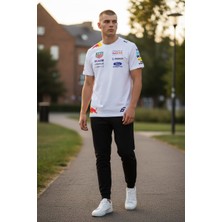 F1 2026 Yeni Sezon Özel Tasarım Baskılı Beyaz T-Shırt