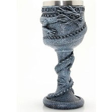 EkoAlışverişDünyam Ejderha Tasarımlı Paslanmaz Çelik Kadeh Bardak Model 1